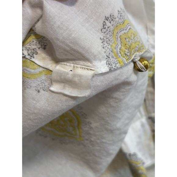 Roberta Roller Rabbit Blouse Top Button Up Boho Artsy Old Money Women’s Size XS - Picture 6 of 9